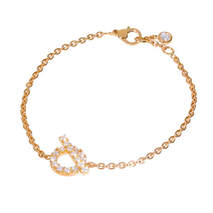HERMES エルメス/フィネス/750ダイヤブレスレット/サイズ:約15.5cm//22U107666/Aランク/91