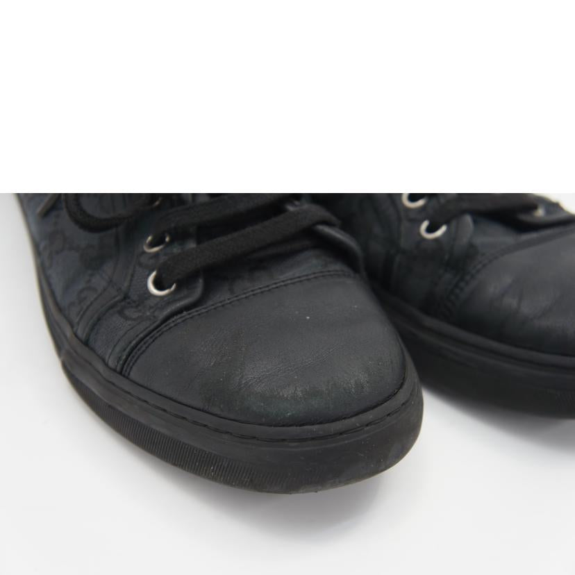 GUCCI グッチ/GGキャンバス/ローカットスニーカー/ブラック/426189//Bランク/18