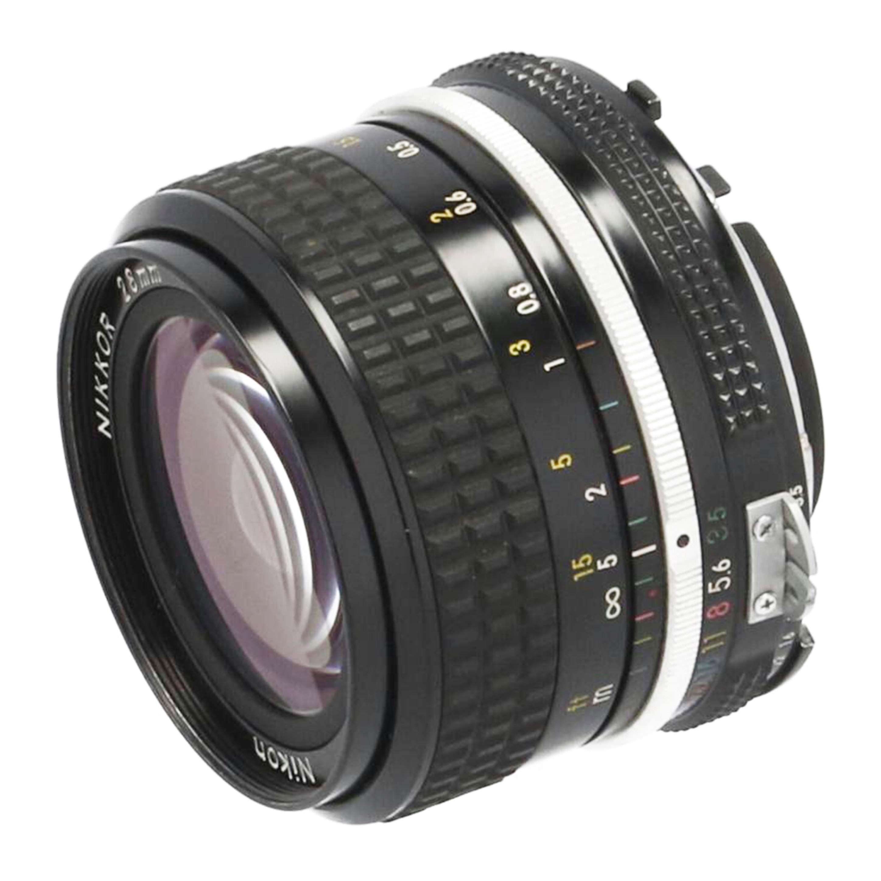 Nikon ニコン/交換レンズ/28mm/Ai NIKKOR 28mm F3.5//1784217/Bランク/70