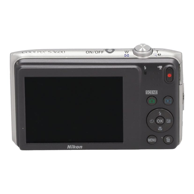 Nikon ニコン /デジタルカメラ/COOLPIX S3600//200063509/Bランク/62