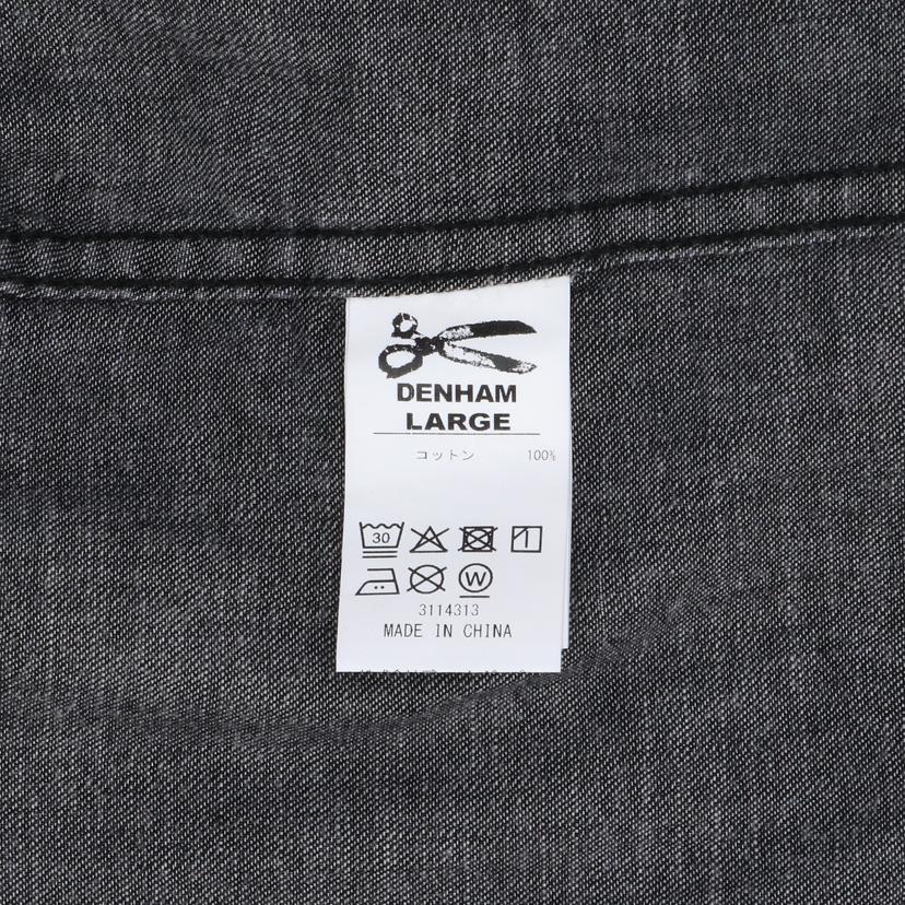 WINDANDSEA×DENHAM ウィンダンシー×デンハム/WINDANDSEA×DENHAM 半袖デニムシャツ//Aランク/19