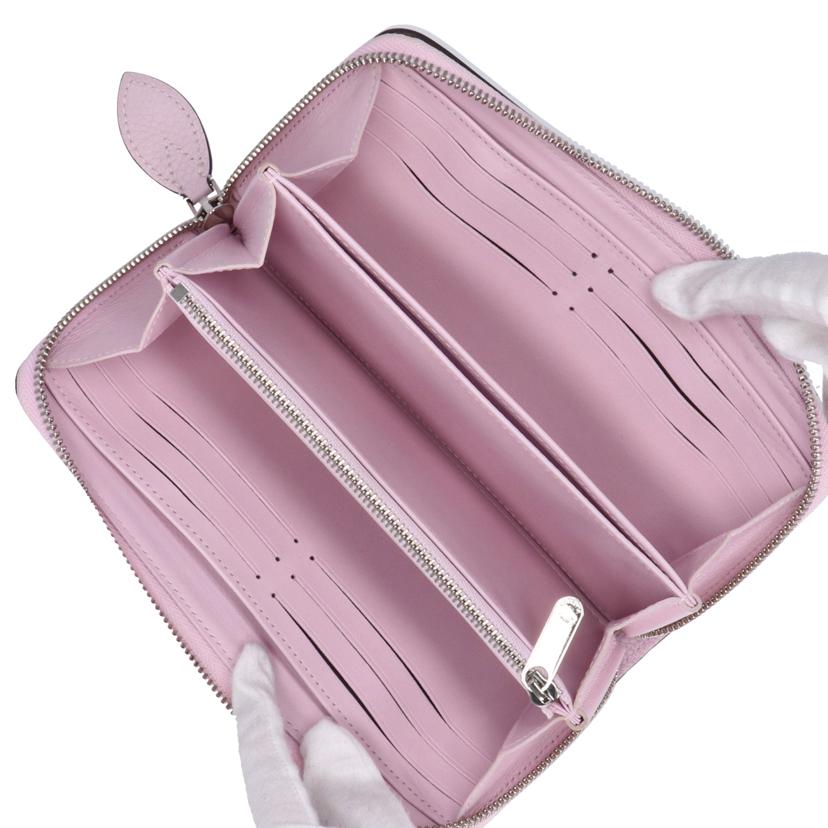 LV ルイヴィトン/ジッピーウォレット/マヒナ ジャスミンピンク/M82755//RFI*/SAランク/85