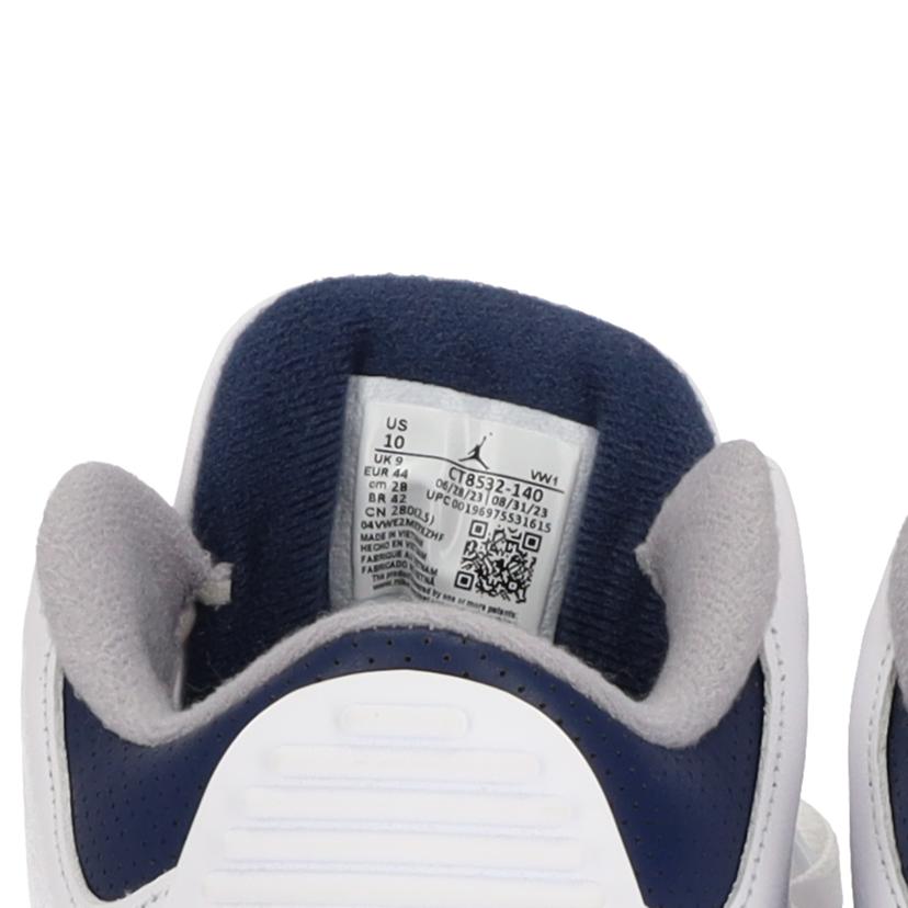 NIKE ナイキ/NIKE AIR JORDAN 3 RETRO/CT18532-140//ABランク/70