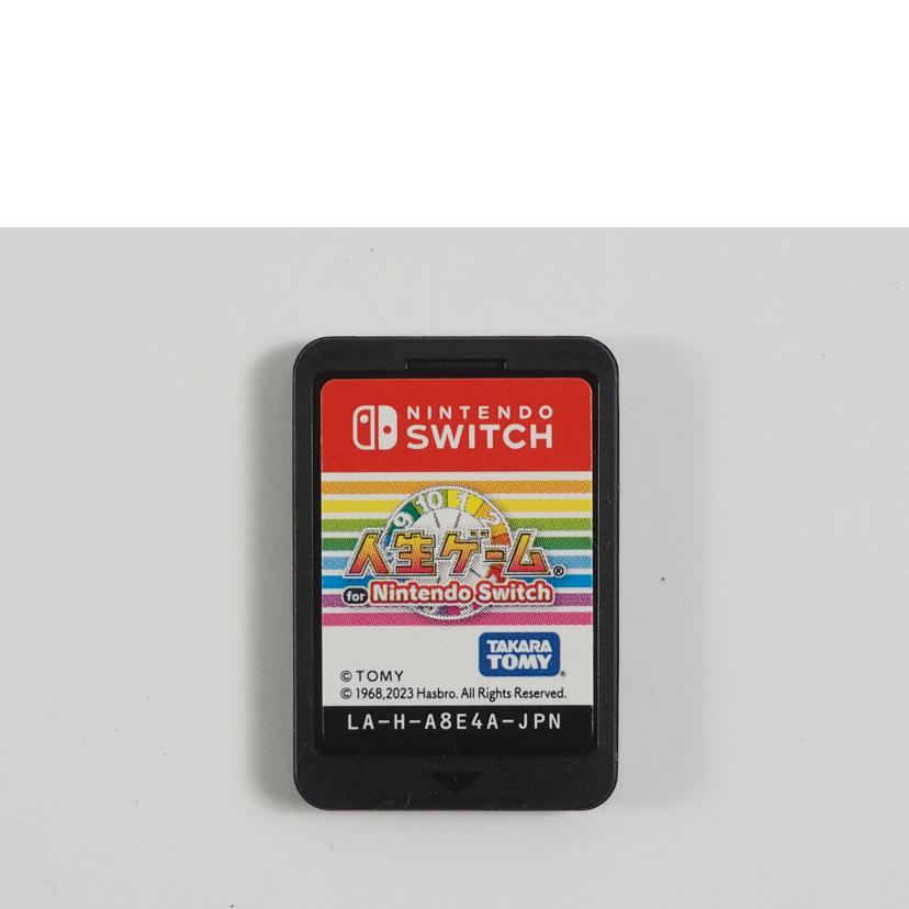 NintendoSwitch ニンテンドースイッチ/人生ゲーム NintendoSwitch/4904810930822//Aランク/79