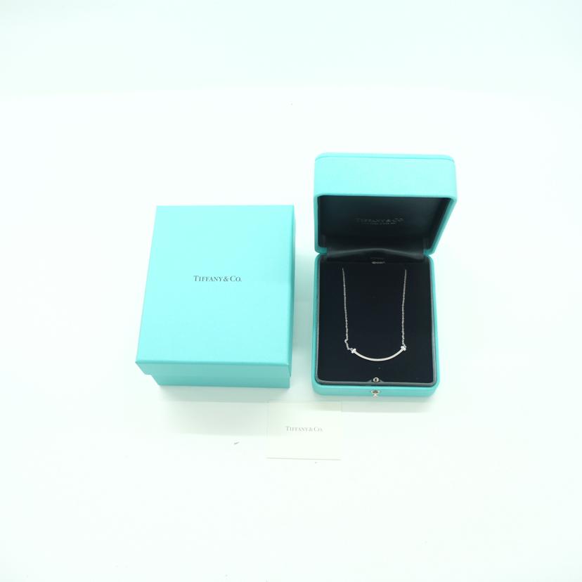 TIFFANY&CO. ティファニー/750Tスマイルネックレス/スモール/45cm//Aランク/69