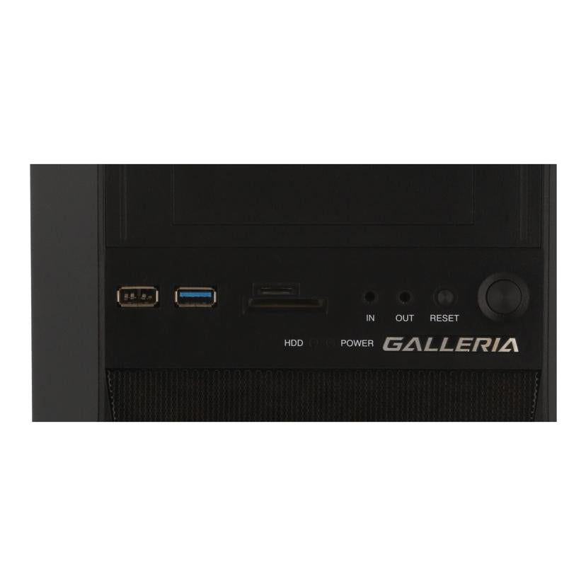 THIRDWAVE DOSPARA ドスパラ /Win11ゲーングPC/GALLERIA/GALLERIA XT 2019//71410307/BCランク/67