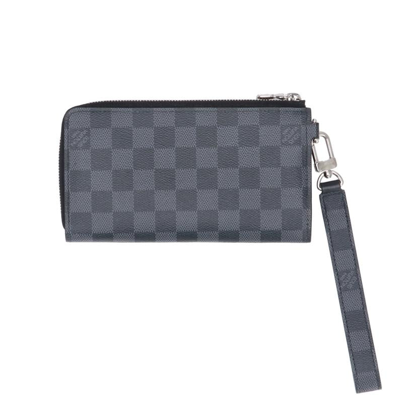 LV ルイヴィトン/ジッピードラゴンヌ ダミエ グラフィット/M60379//RFI*/Sランク/85