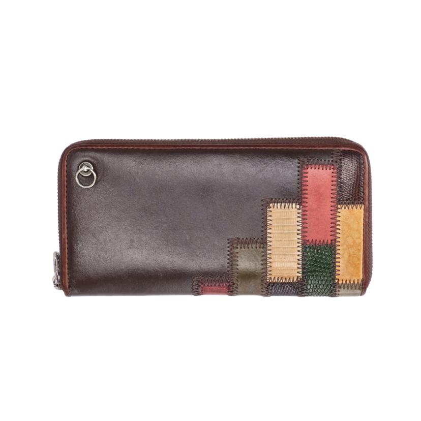 glamb JAM HOME MADE glamb/レザー ラウンドファスナー ロングウォレット//ABランク/85