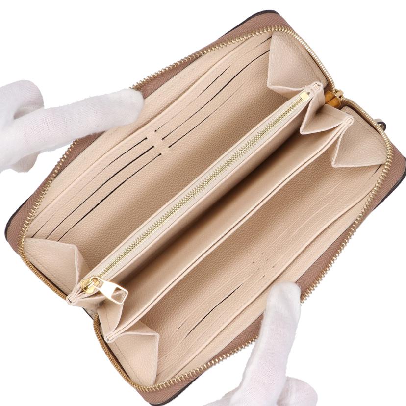 LOUIS VUITTON ルイヴィトン/ジッピーウォレット/アンプラントレザー/クレーム×ボアドローズ/M80116//RFI*/ABランク/91
