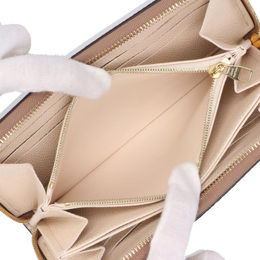 LOUIS VUITTON ルイヴィトン/ジッピーウォレット/アンプラントレザー/クレーム×ボアドローズ/M80116//RFI*/ABランク/91