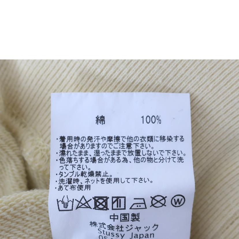 STUSSY ステューシー/メンズパーカー Mサイズ ライトイエロー//Bランク/65
