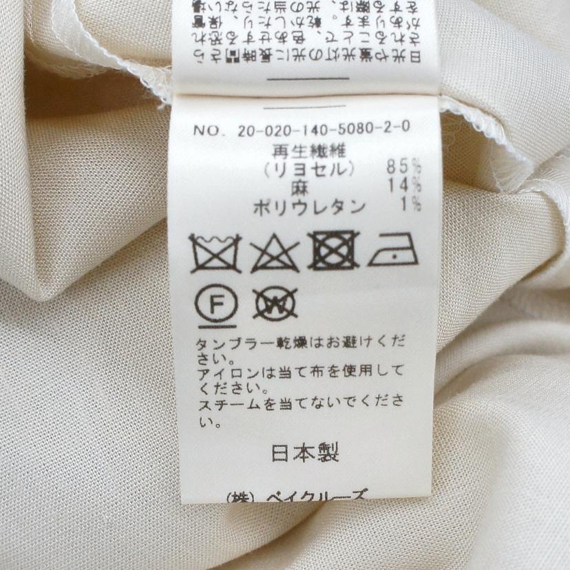 TOTALITE ラトータリテ/TOTALITEリネン混ワンピースコートベージュ//Aランク/78