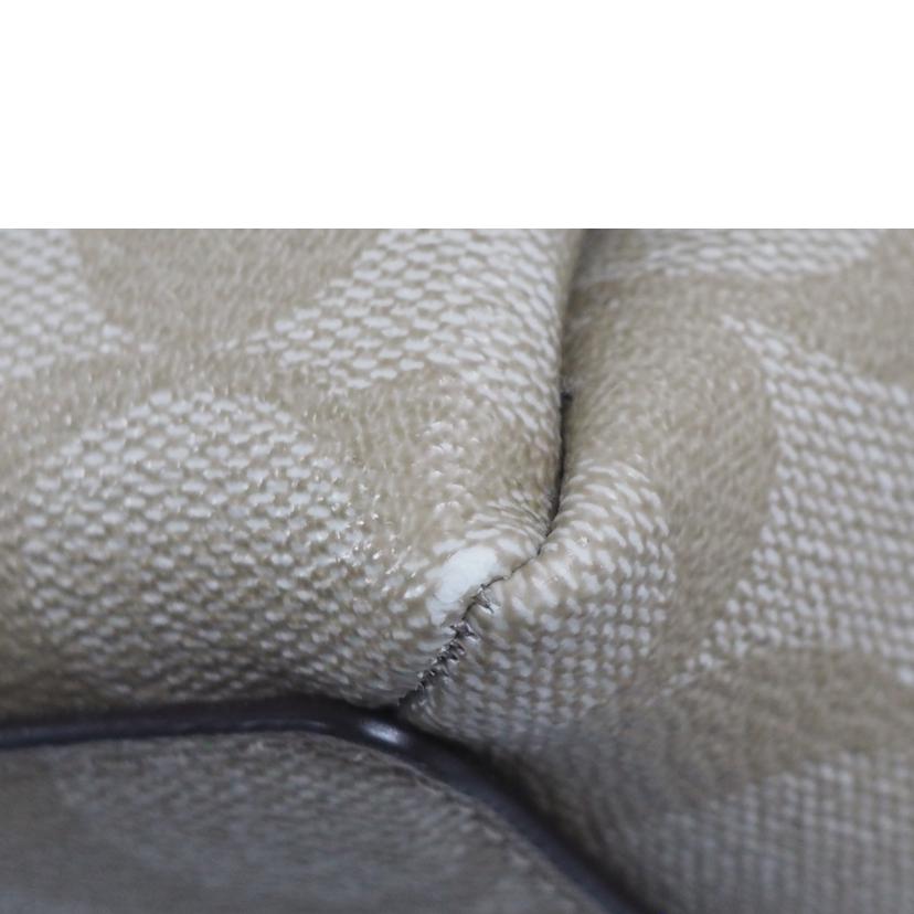 COACH コーチ/2wayバッグ/シグネチャー ミニセージキャリオール/ベージュxホワイト/F29434//ABランク/79