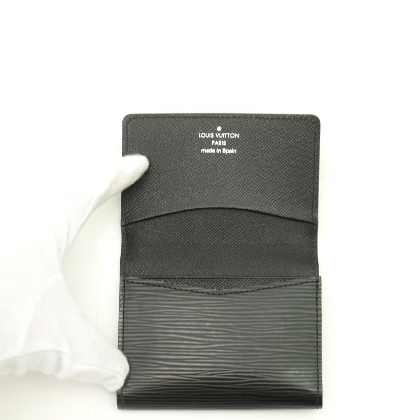 LOUIS VUITTON ルイヴィトン/アンヴェロップ・カルトドゥヴィジット/エピ/ノワール/M56582//CA0***/Aランク/69