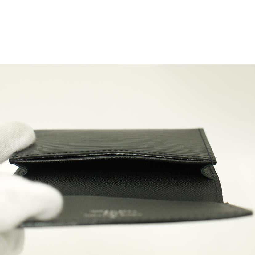 LOUIS VUITTON ルイヴィトン/アンヴェロップ・カルトドゥヴィジット/エピ/ノワール/M56582//CA0***/Aランク/69