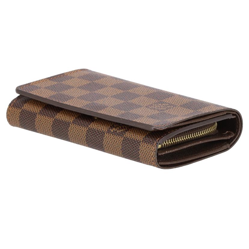 LV ルイ・ヴィトン/ポルトモネビエトレゾール ダミエ/N61730//CA1***/Aランク/19