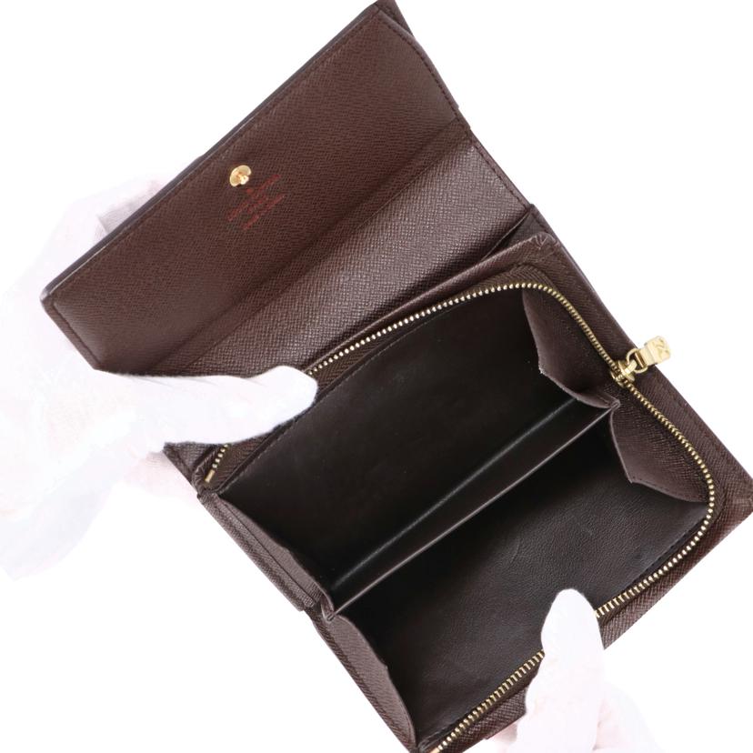 LV ルイ・ヴィトン/ポルトモネビエトレゾール ダミエ/N61730//CA1***/Aランク/19