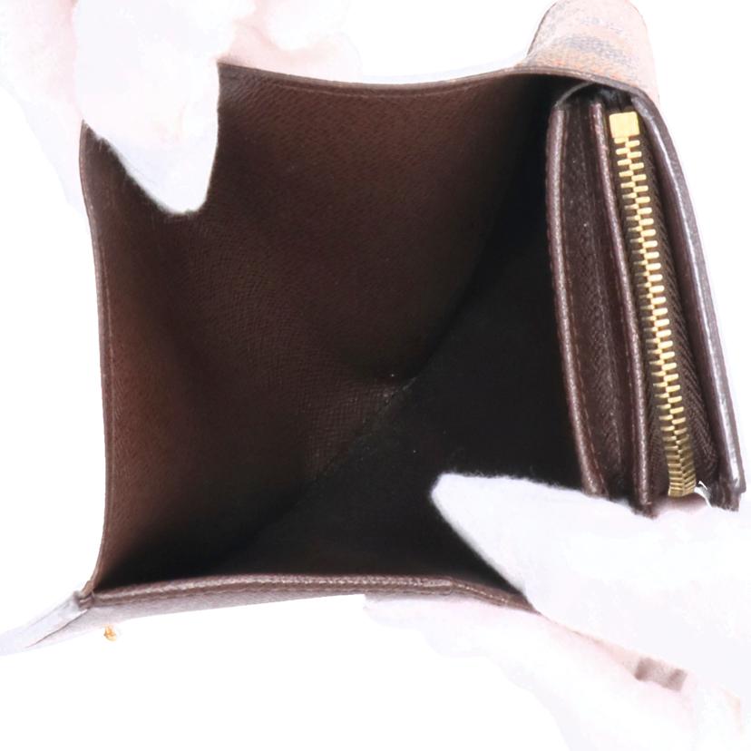 LV ルイ・ヴィトン/ポルトモネビエトレゾール ダミエ/N61730//CA1***/Aランク/19