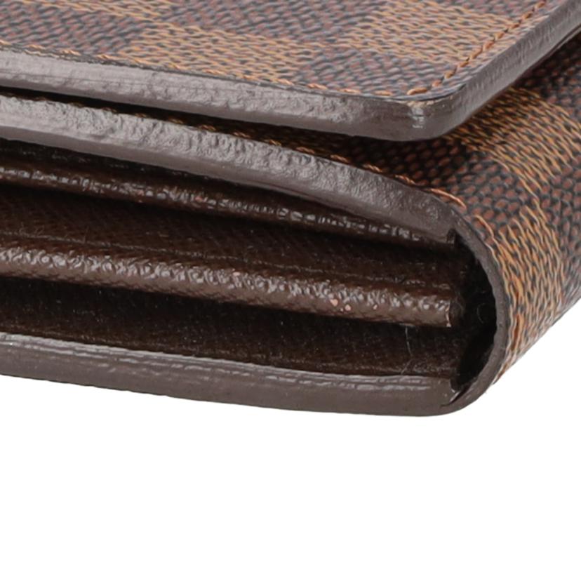 LV ルイ・ヴィトン/ポルトモネビエトレゾール ダミエ/N61730//CA1***/Aランク/19