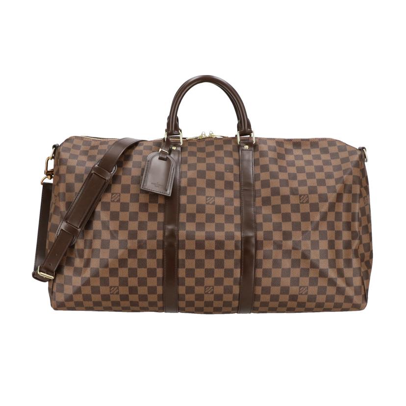 LOUIS VUITTON ルイ・ヴィトン/キーポルバンドリエール55/ダミエ/エベヌ/N41414//MB5***/Aランク/20