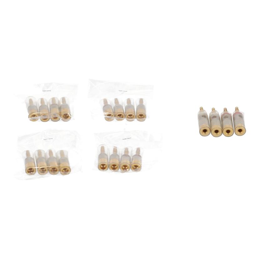 audio-technica オーディオテクニカ/バナナプラグ 5組セット/AT-6302x4/AT-6303x1//-/Bランク/81