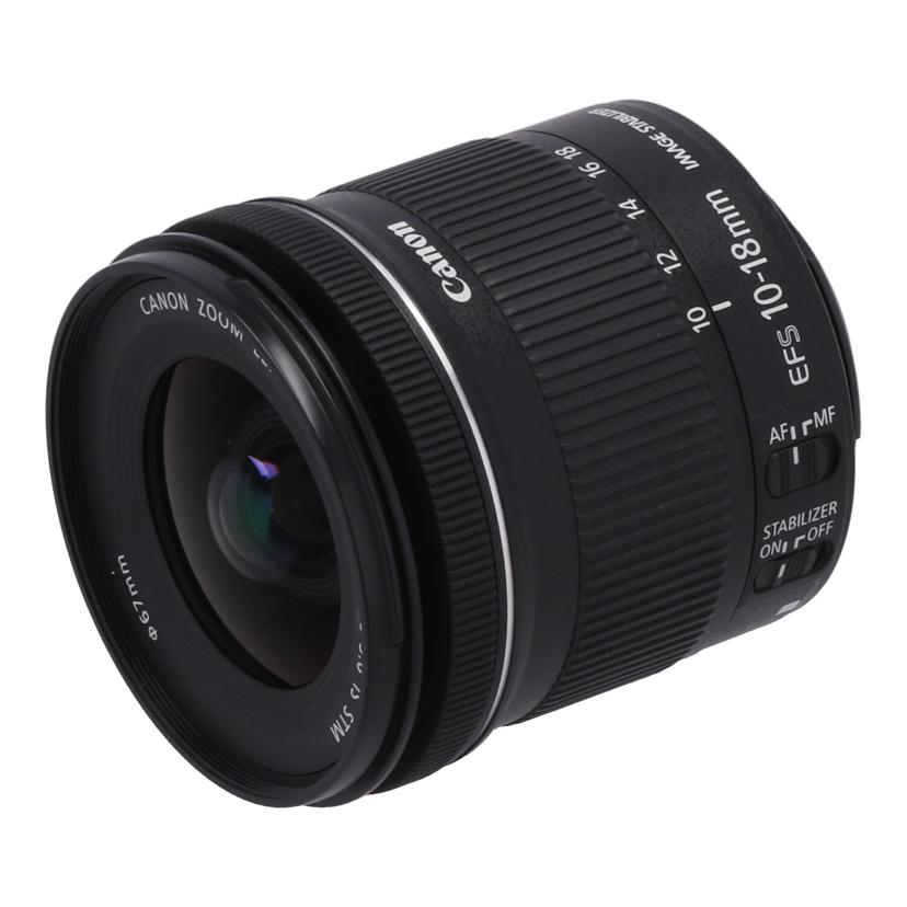 Canon キヤノン /交換レンズ/10-18mm/EF-S10-18mm F4.5-5.6 IS STM//4922012439/ABランク/82