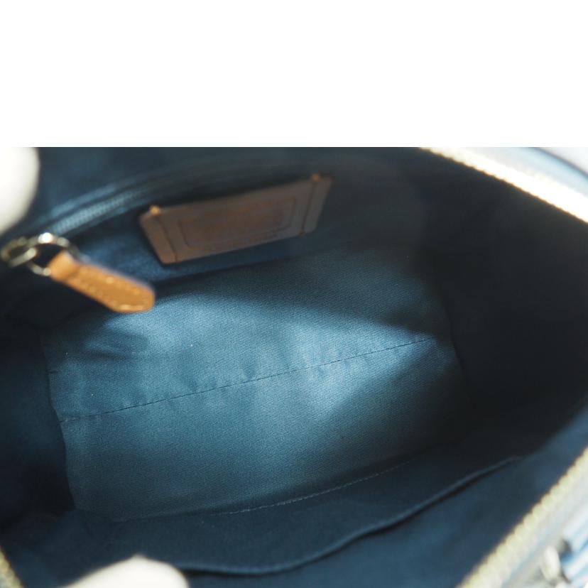 COACH コーチ/2wayミニボストン/シグネチャー ミニベネット フローラルピンク/カーキxブルー/F57534//ABランク/79