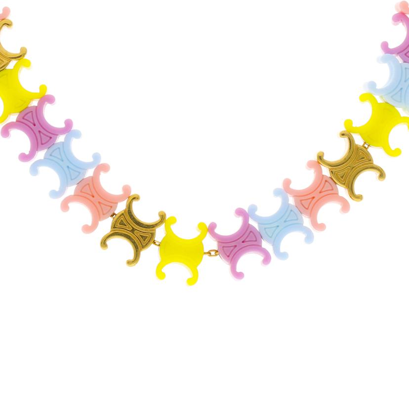 CELINE セリーヌ/ベビーネックレス/マルチカラー/42cm/46Z846BPL//Aランク/69