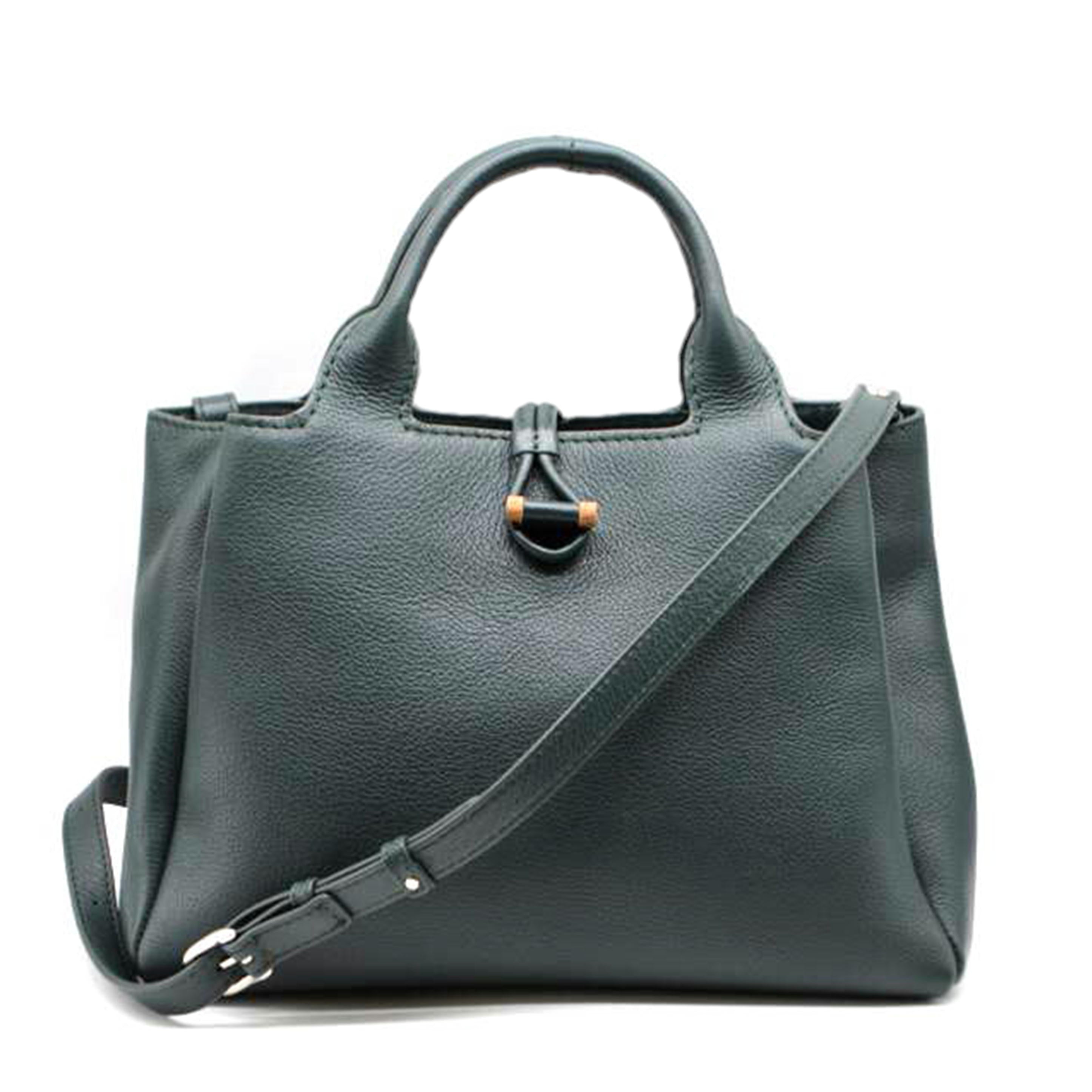 MOTHER HOUSE マザーハウス/ソウ2wayレザーハンド/ディープグリーン//SAランク/89