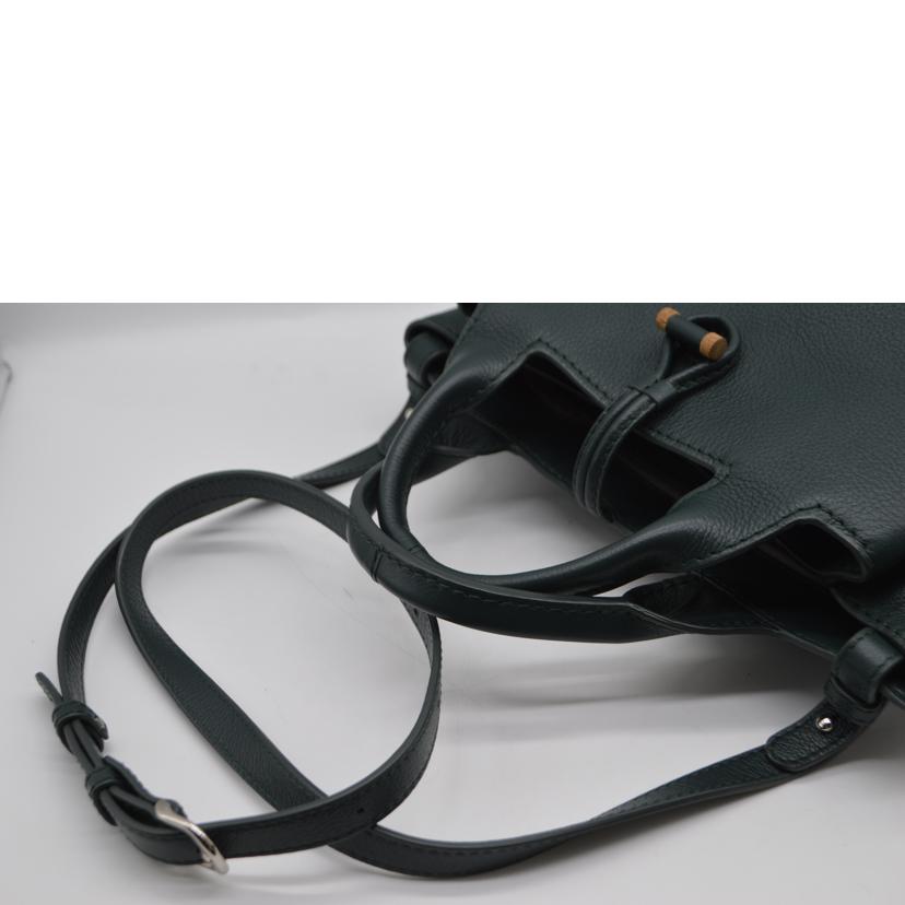 MOTHER HOUSE マザーハウス/ソウ2wayレザーハンド/ディープグリーン//SAランク/89