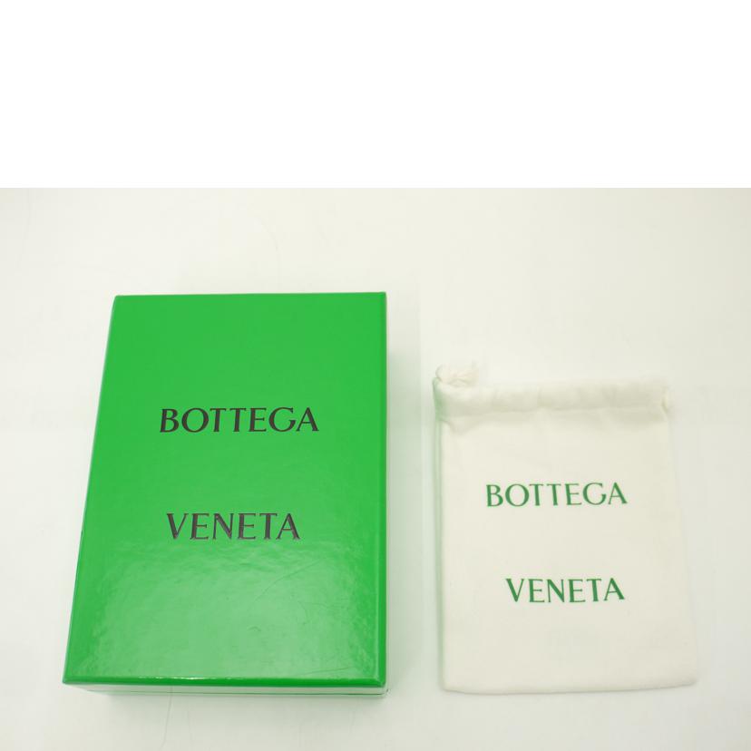BOTTEGA VENETA ボッテガヴェネタ/マキシイントレチャートラウンドファスナー札入れ/ブラック/649596//SAランク/69