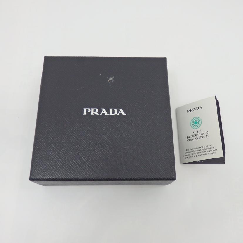 PRADA プラダ/プリントファブリックシュシュ/サンドベージュ/1IF012//Aランク/77