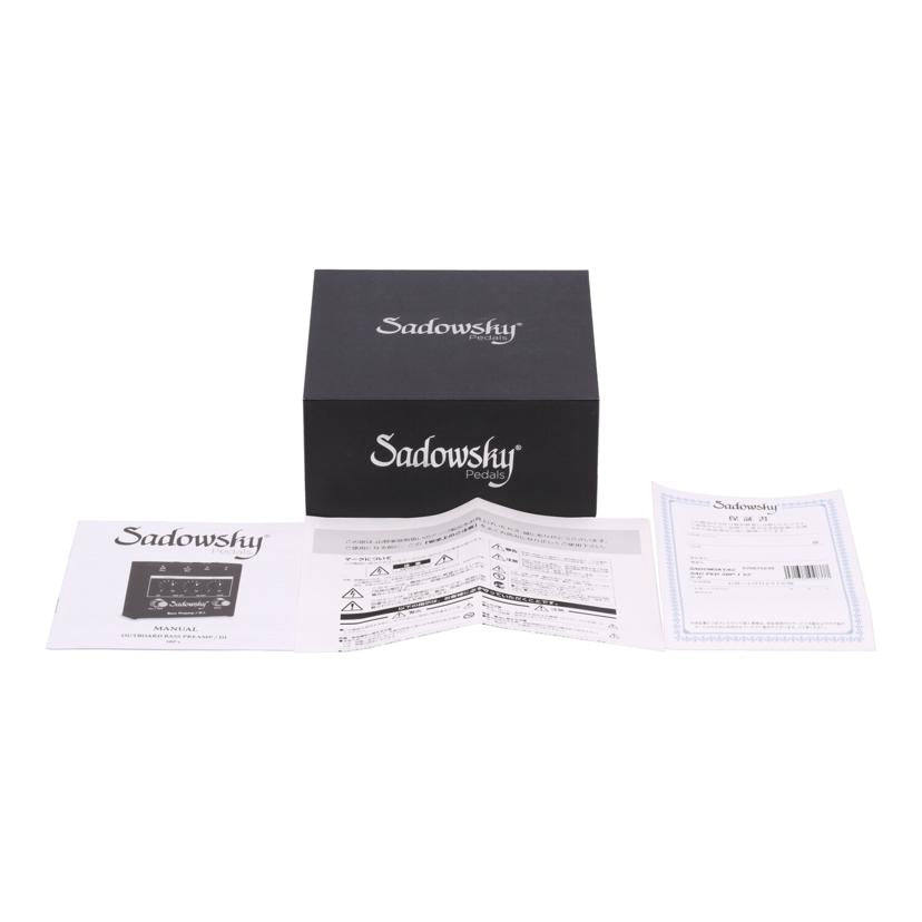 SADOWSKY サドウスキー/ベース用プリアンプ/SAC PED SBP 1 V2//SBP1 002780 24/Aランク/62
