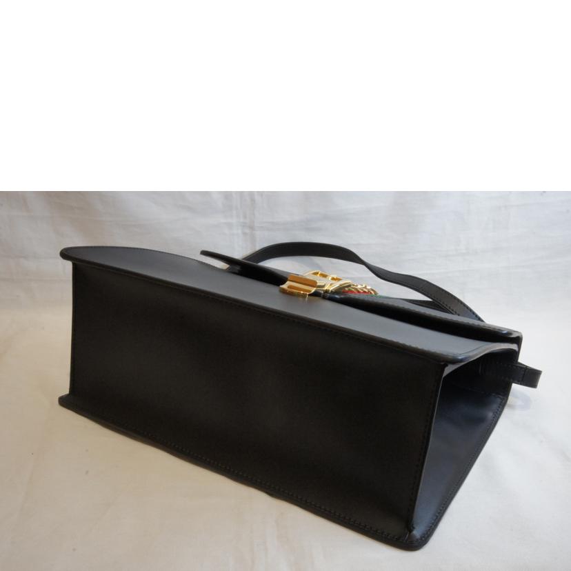 GUCCI グッチ/シルヴィ/レザーハンド2WAY/431665//493***/Aランク/92