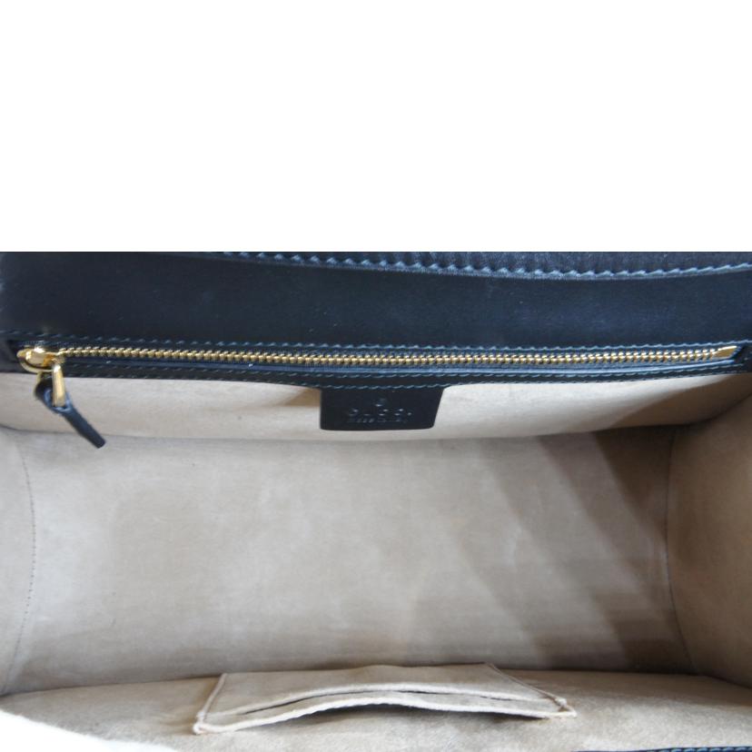 GUCCI グッチ/シルヴィ/レザーハンド2WAY/431665//493***/Aランク/92