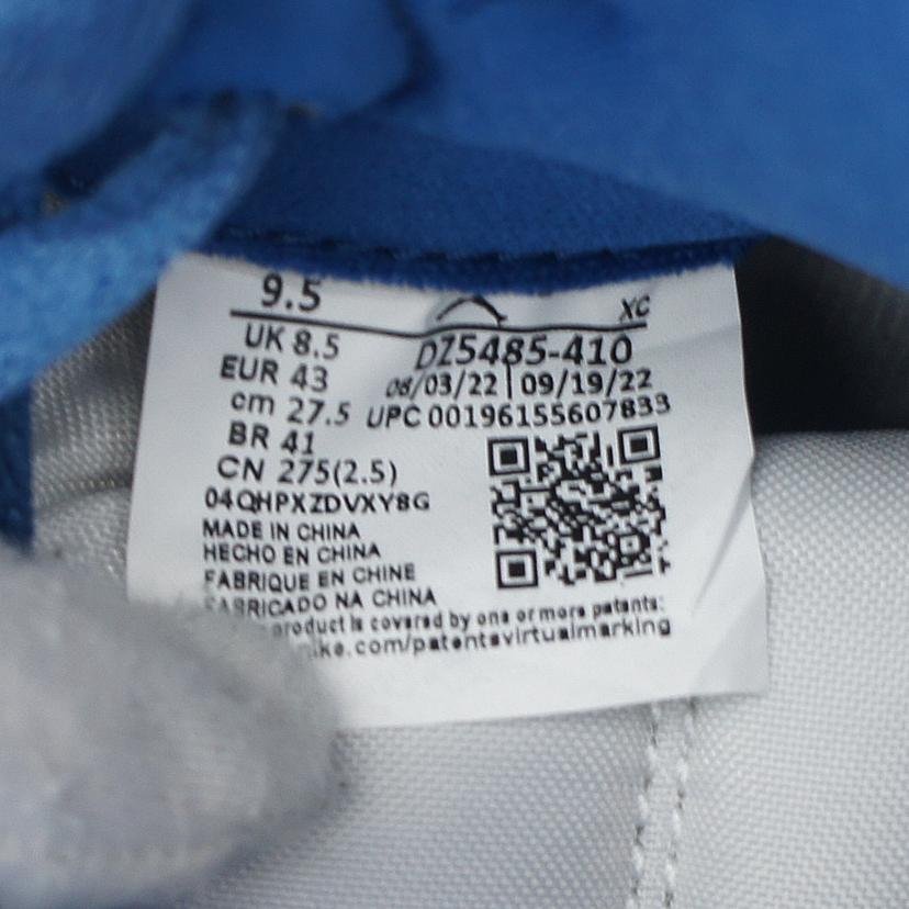 NIKE ナイキ/AIR JORDAN 1 RETRO HIGH OG TURE BLUE/DZ5485-410//Sランク/05