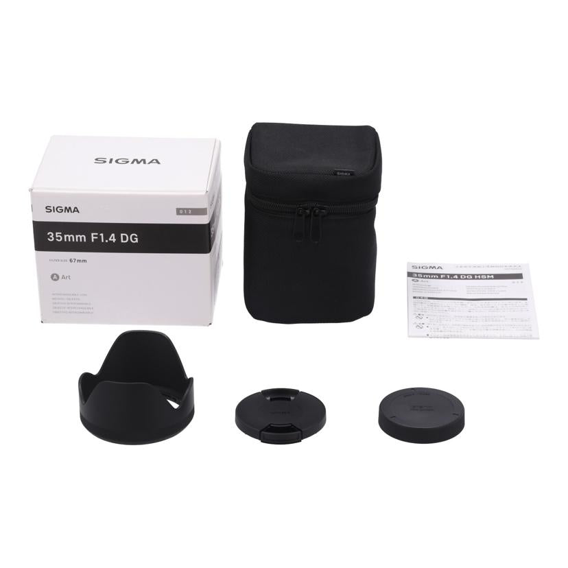 SIGMA Canon シグマ /交換レンズ/35mmArt/35mm F1.4 DG HSM//56740075/ABランク/85
