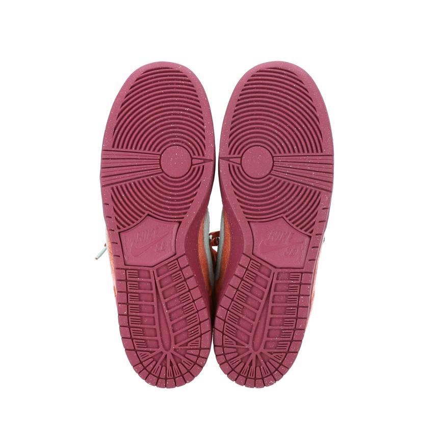 NIKE ナイキ/NIKE SB DUNK LOW PRO PRM Mystic Red and Rosewood/DV5429-601//SAランク/05