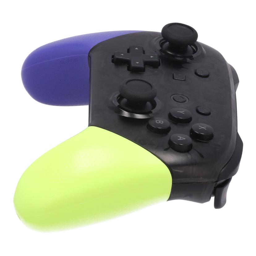 NINTENDO 任天堂 ニンテンドー /Switch Proコントローラー/スプラ3/HAC-A-FSSKT//-/Bランク/19