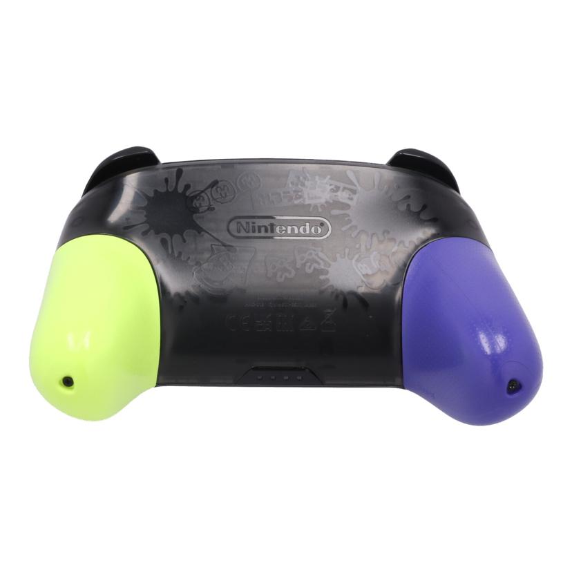 NINTENDO 任天堂 ニンテンドー /Switch Proコントローラー/スプラ3/HAC-A-FSSKT//-/Bランク/19