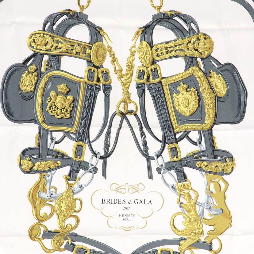 HERMES エルメス/カレ90/BRIDES DE GALA/シルクスカーフ//Aランク/18