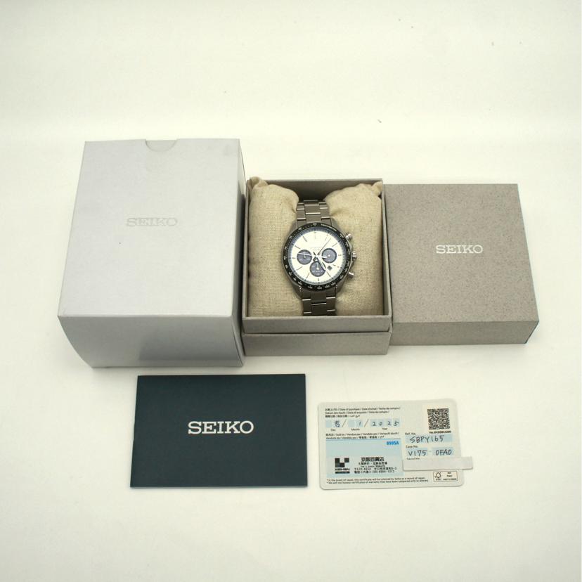 SEIKO セイコー/セイコーセレクション/ソーラー/クロノグラフ/V175-0FA0//490***/Aランク/75