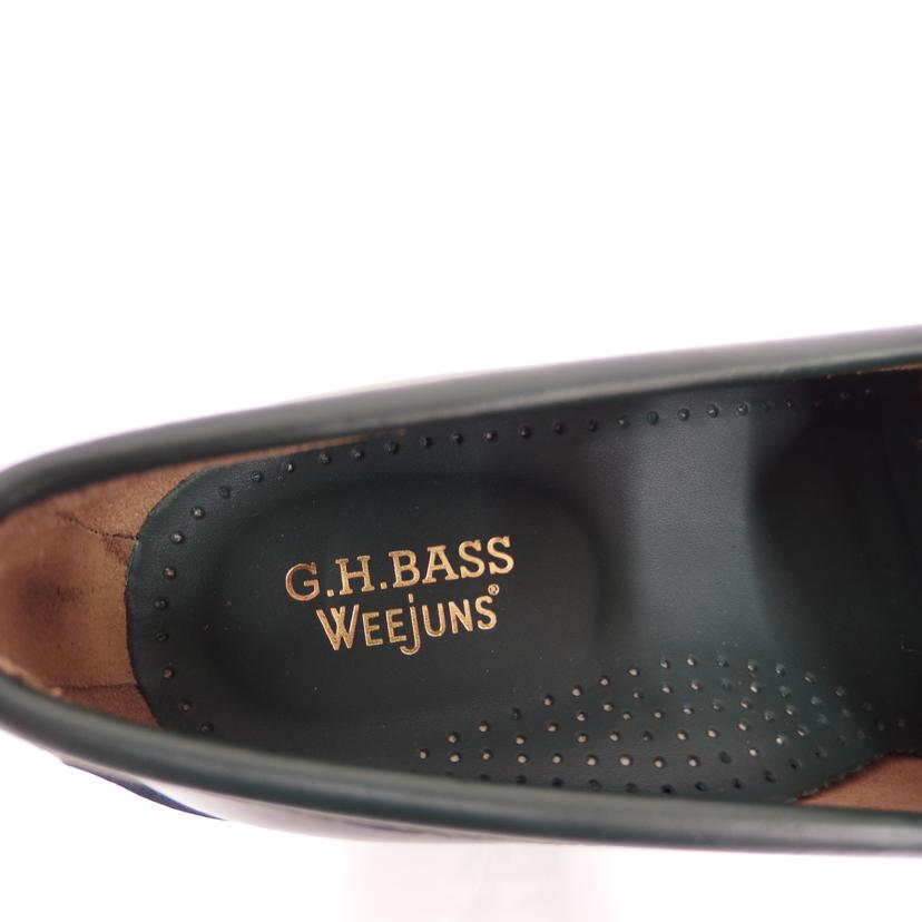 GH BASS ジーエイチバス/DRAK GREEN レザーローファー/BA1101010H//26/ABランク/82