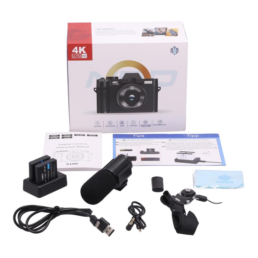 NoBrand ノーブランド /デジタルカメラ/4K CAMERA/NBD4K S100C ULTRA HD//-/Bランク/20