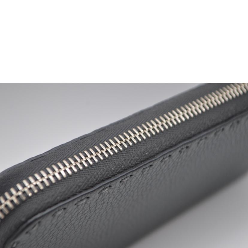 FENDI フェンディ/セレリアラウンドファスナー長財布/グレー/7M0210//E21*********/ABランク/89