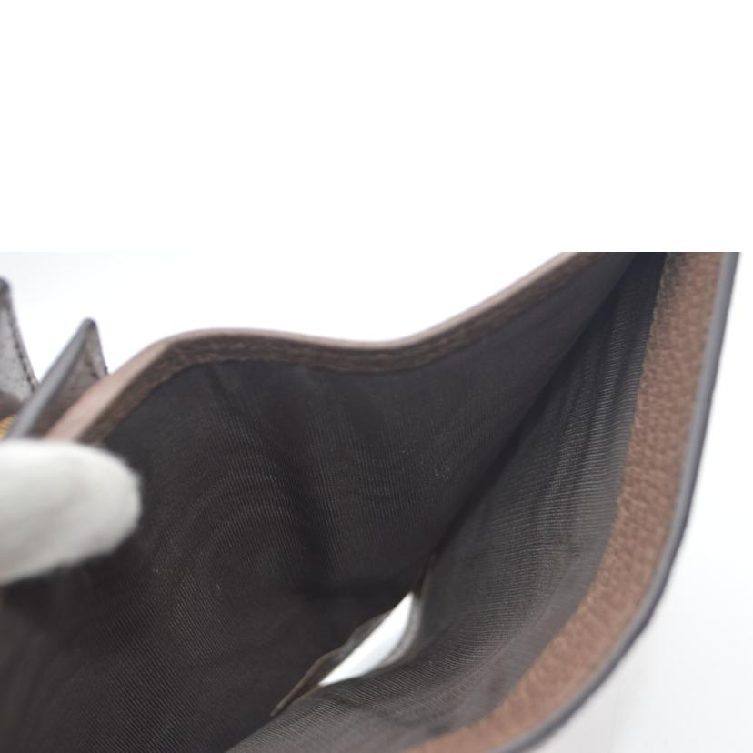 GUCCI グッチ/オフディアGGスプリームコンパクトレザーウォレット/598662//218*/Aランク/89