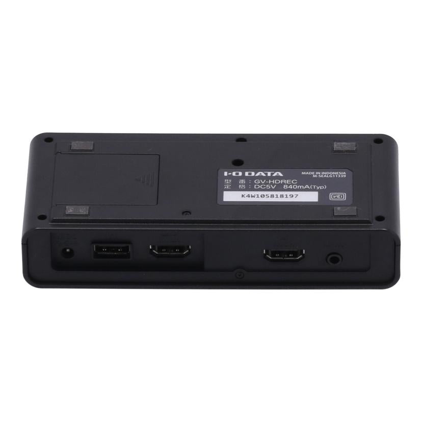 I O DATA アイオーデータ/HDMIゲームキャプチャー/GV-HDREC//K4W105818197/Bランク/69
