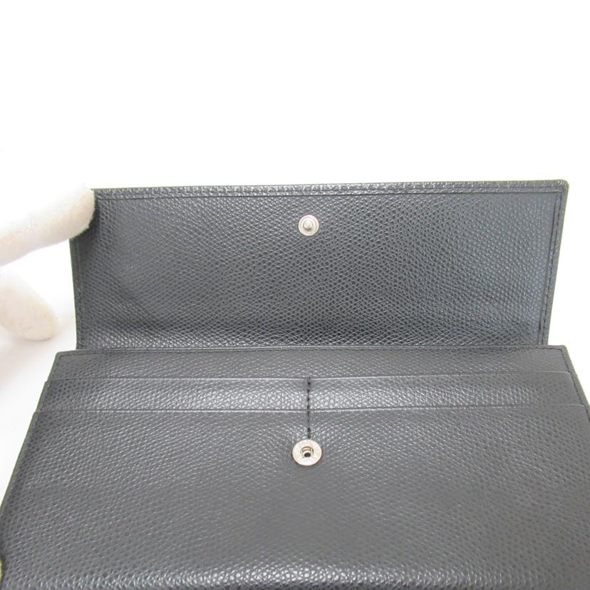 BVLGARI/二つ折り長財布/レザー//ABランク/63