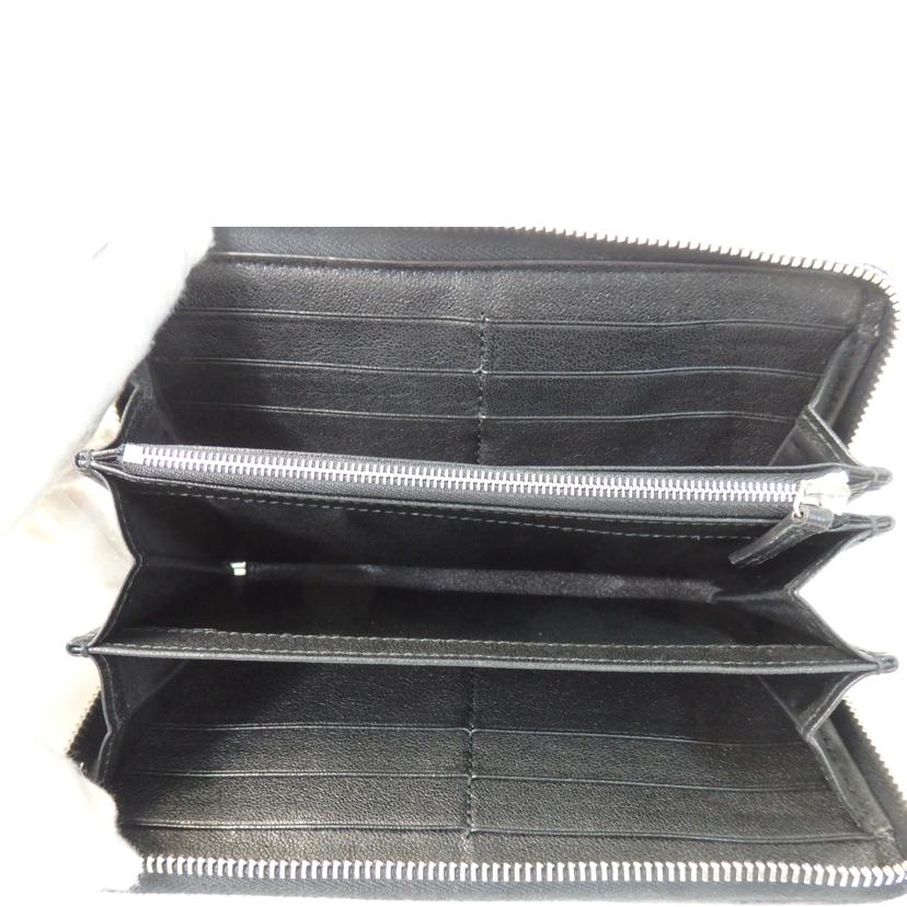 GUCCI グッチ/ブロンディ/ジップアラウンドウォレット/ラウンドファスナー長財布/黒/760312//218*/Bランク/84