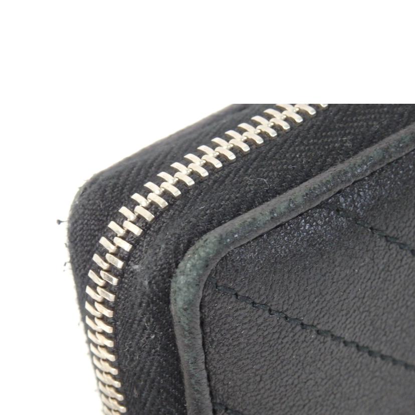 GUCCI グッチ/ブロンディ/ジップアラウンドウォレット/ラウンドファスナー長財布/黒/760312//218*/Bランク/84